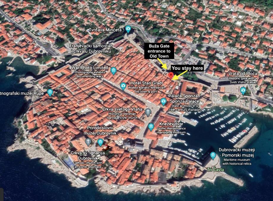 Stella Del Mare Apartment - Dubrovnik Old Town Getaway Eksteriør billede